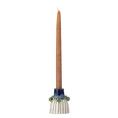 Ljusstake Blå Stengods Tacana | Bloomingville