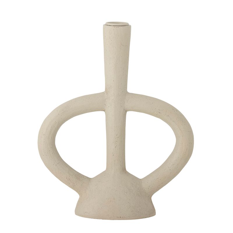 Ljusstake Vit Polyresin Ramina | Bloomingville