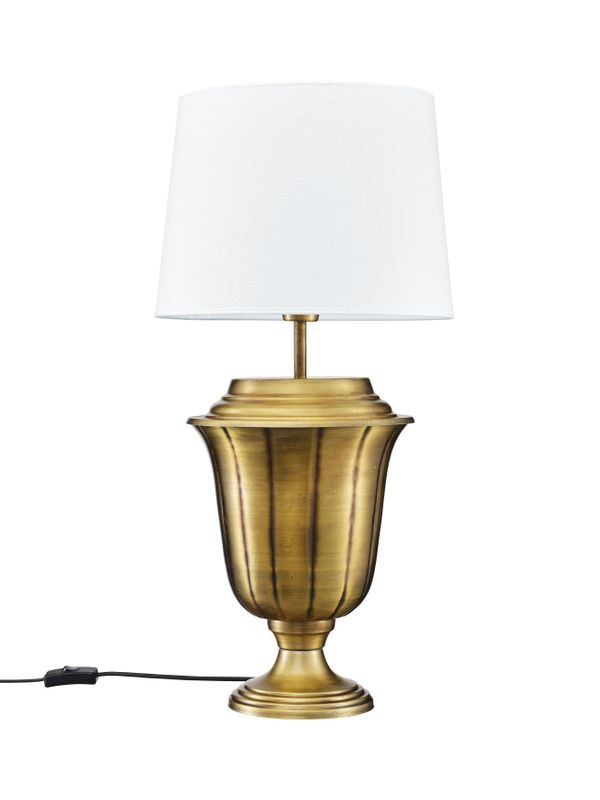 Elli Lampfot Antique brass 45cm Antikmässing | PR Home