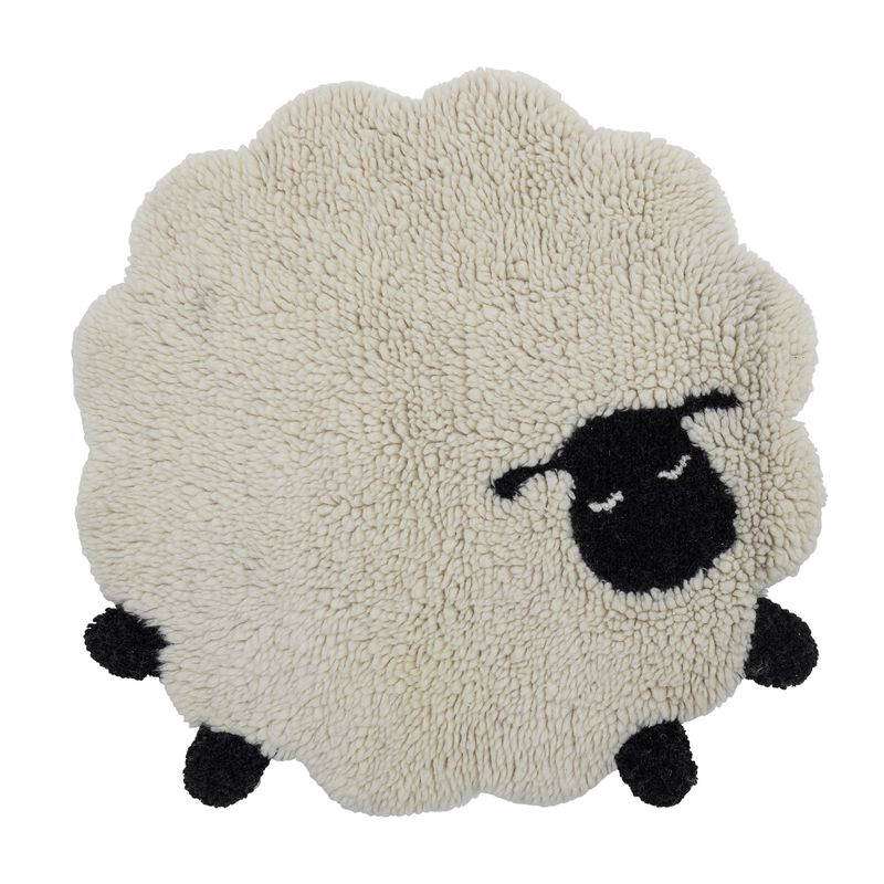 Dolly Matta Vit Ull L84 cm Bloomingville Mini