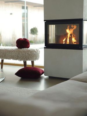 Svanefors Irja Kuddfodral Vinröd 45x45 cm