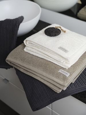Lea Badlakan Off White 70x140cm | Svanefors