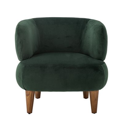 Ruperta Loungefåtölj Grön Polyester H70cm Bloomingville Creative