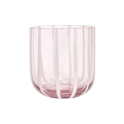 Servis Rosa Glas OYOY LIVING