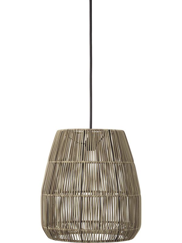 Saigon Taklampa Natur/Grå 38cm Grå Utomhus | PR Home