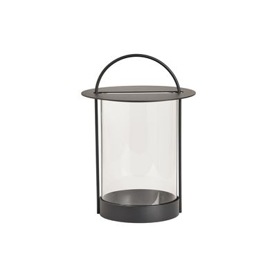 Lykta Svart Metall. Glas OYOY LIVING