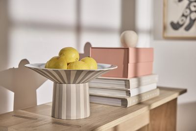 Toppu Mittpunkt Lera/Isblå Stengods Oyoy Living