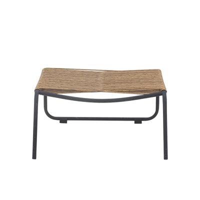 Boel Solstol med pall Natur Metall H77cm Set om 2 Bloomingville