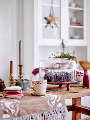 Skål Röd Stengods Jolly Set om 2 | Bloomingville