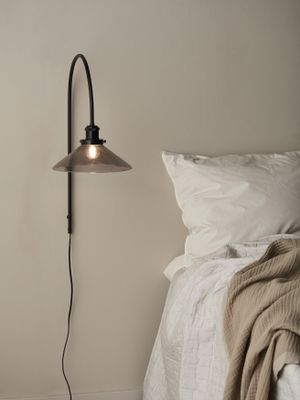 August Vägglampa Svart 25cm | PR Home