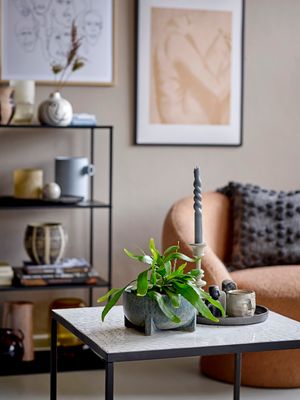 Soffbord Vit Sten Niah | Bloomingville