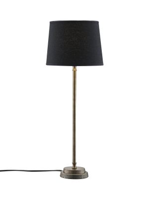 PR Home Kent Bordslampa med Svart Skärm 59 cm Brons