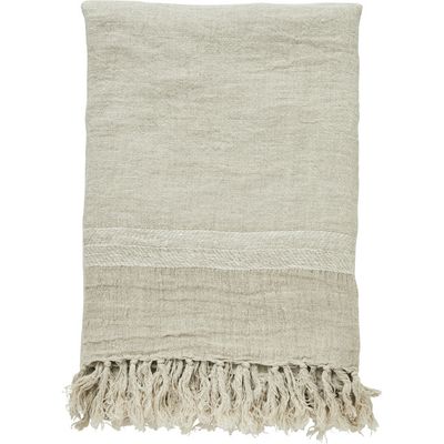 Lene Bjerre Ana Pläd Linne 170x130 cm