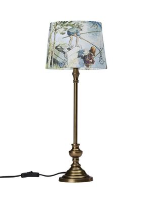 PR Home Andrea Bordslampa Antikmässing 53 cm Beige
