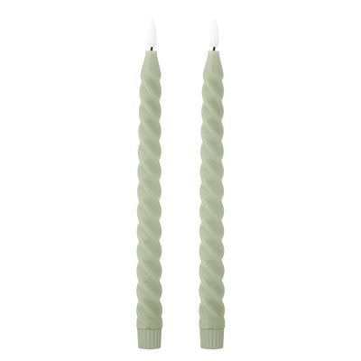 LED-ljus Grön Paraffin Ponza Pack of 2 | Bloomingville