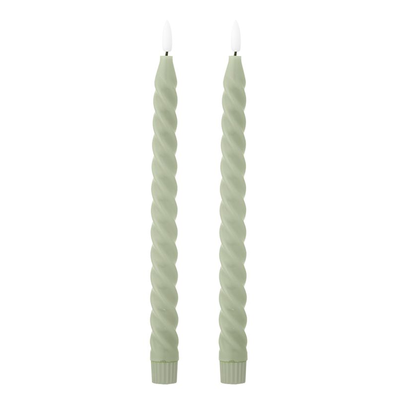 LED-ljus Grön Paraffin Ponza Pack of 2 | Bloomingville