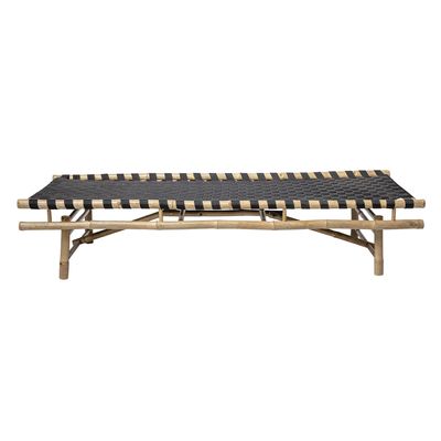 Vida Dagbädd Svart Bambu L190 cm Bloomingville