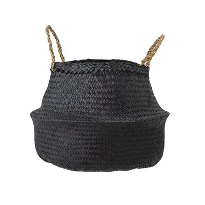 Korg Svart Sjösäv Floria | Bloomingville