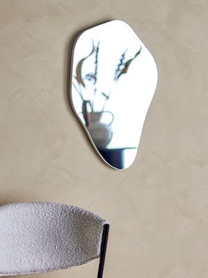 Väggspegel Silver Glas Aimie | Bloomingville