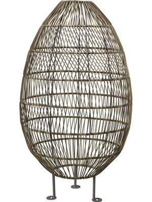 PR Home Hanoi Golvskärm Natur 100 cm