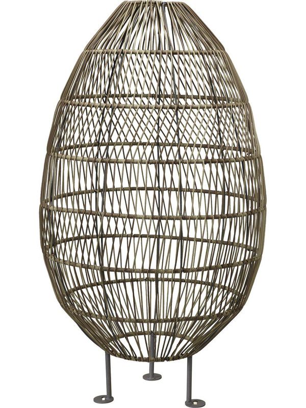 PR Home Hanoi Golvskärm Natur 100 cm