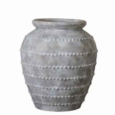 Lene Bjerre Anna Blomkruka Grå Keramik H59.5 cm