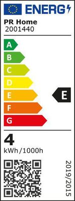 PR Home Shine LED Filament Klot Clear E14 470lm