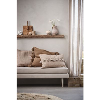 Lene Bjerre Filisa Kudde Tigeröga Linne 60x60 cm