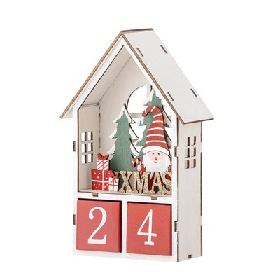 Kalender Röd Plywood Edmund | Bloomingville
