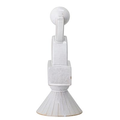 Dekoration Vit Stengods Beatrice | Bloomingville
