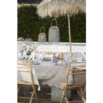 Lene Bjerre Milia Vas Ljusgrå Glas H24.5 cm