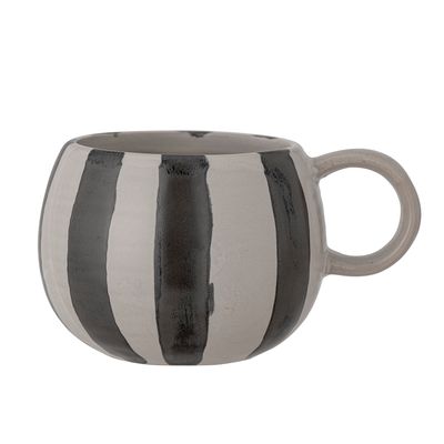 Mugg Svart Stengods Serina | Bloomingville
