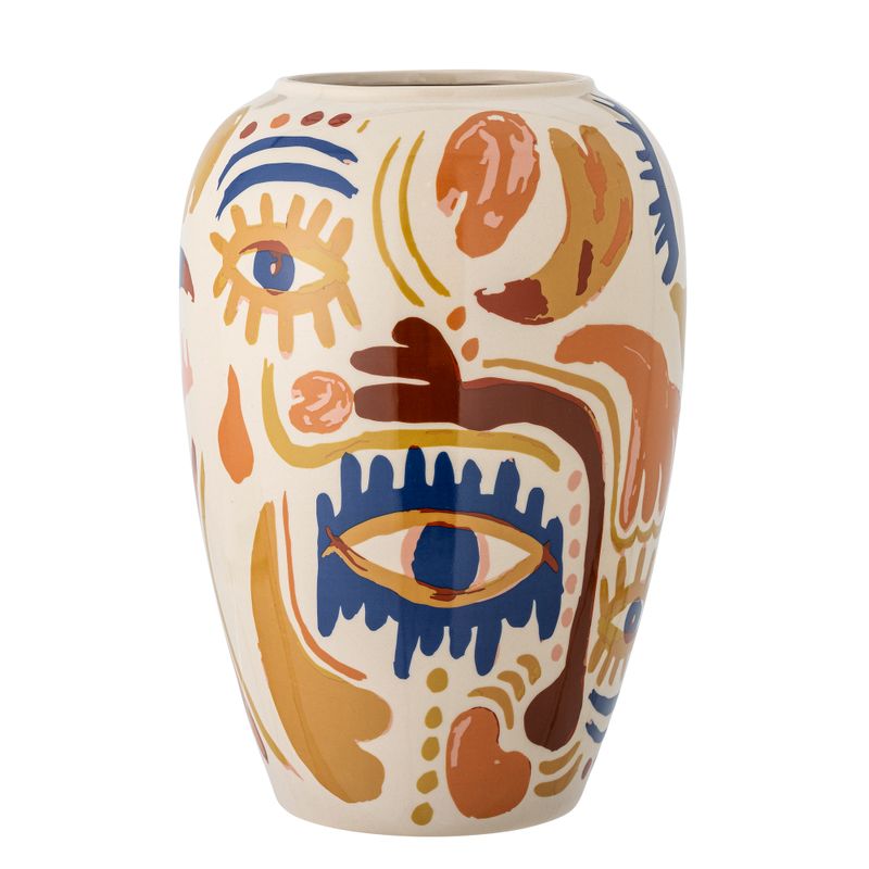 Vas Orange Stengods Horus | Bloomingville