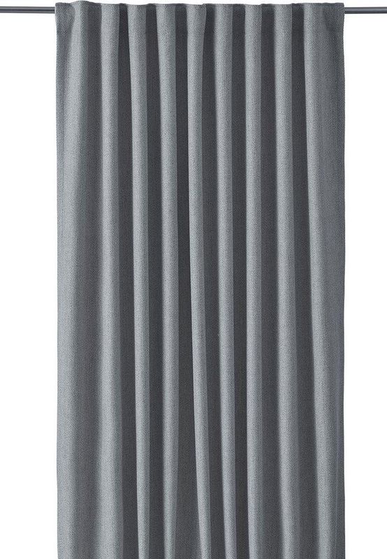 Svanefors Greenwich Gardin 2-pack Grå 140x280 cm