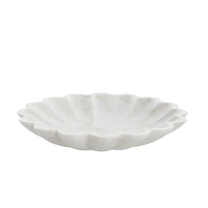 Lene Bjerre Ellia Skål Vit Marmor Ø30 cm