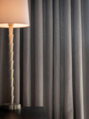 Svanefors Sten Gardin 2-pack Grå 130x280 cm