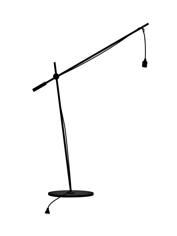 Anund Golvlampa Utomhus 190cm Grå | PR Home