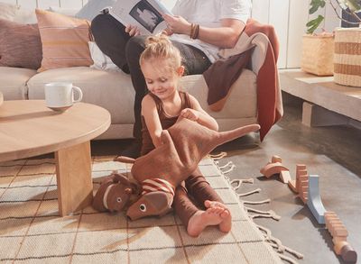 Mjukisdjur Multi Bomull. Återvunnen polyesterfyllning OYOY MINI
