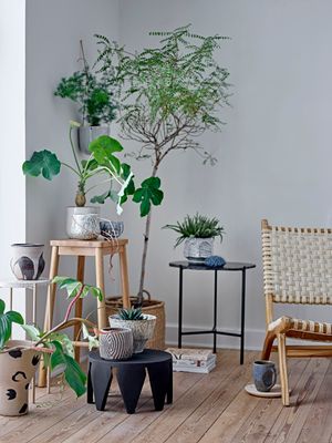 Kruka Vit Stengods Ignacia | Bloomingville