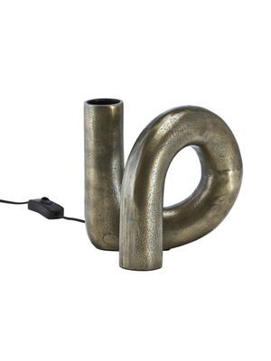 PR Home Notice Swirl Lampfot Råmässing 18cm