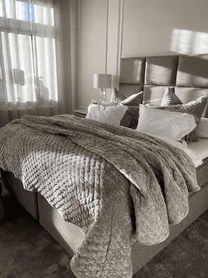 Svanefors Cia Överkast Dubbel Lin 260x260 cm