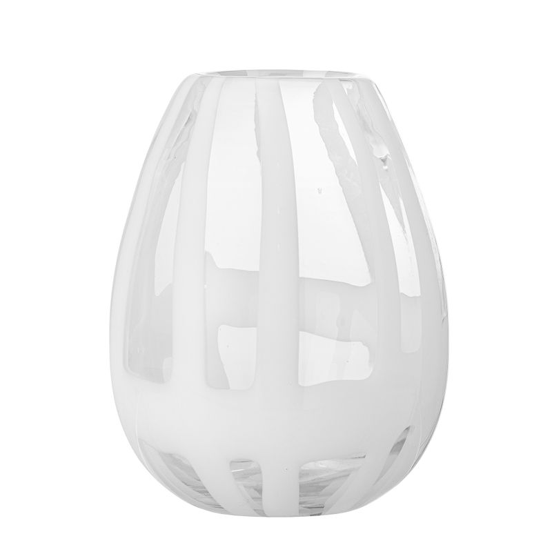 Vas Vit Glas Cosmin | Bloomingville