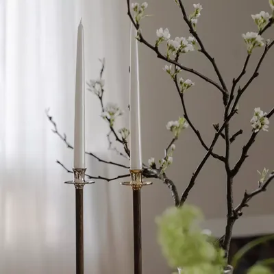 Hilke Collection Ljusstake, Alto Basso - Mässing