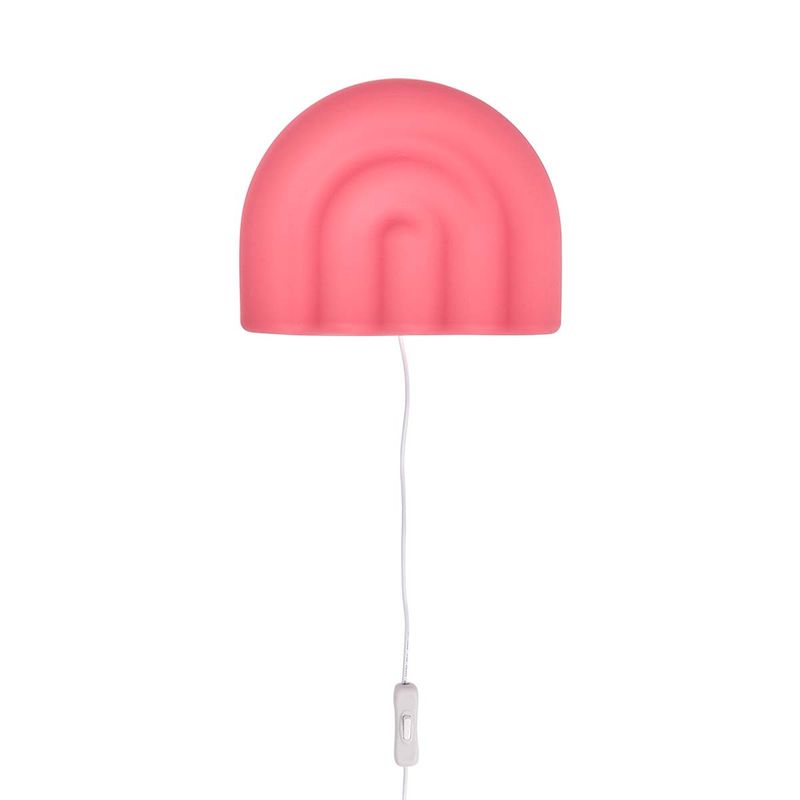 Vägglampa Körsbärsröd Silikon. Plast OYOY MINI