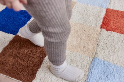 OYOY Schackmatta Flerfärgad Bomull Ø84 cm