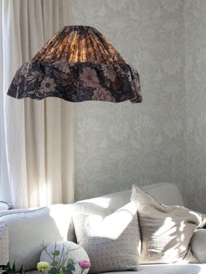 PR Home Stina Taklampa Dahlia Brun 40cm