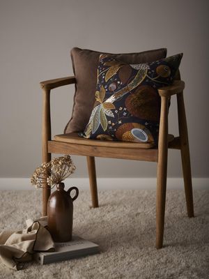 Julie Kuddfodral Mocca 45x45cm | Svanefors