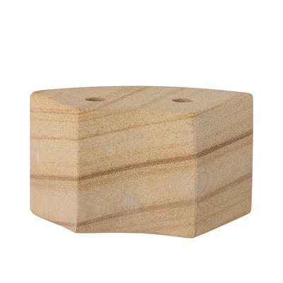 Ljusstake Natur Sandsten Florida | Bloomingville