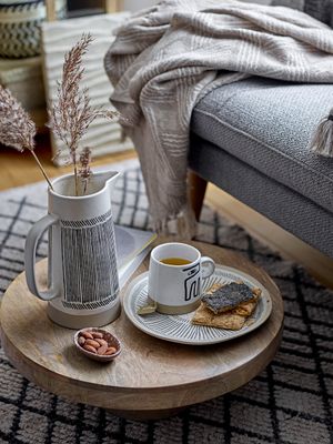 Mugg Grå Stengods Eliana Set om 3 | Bloomingville