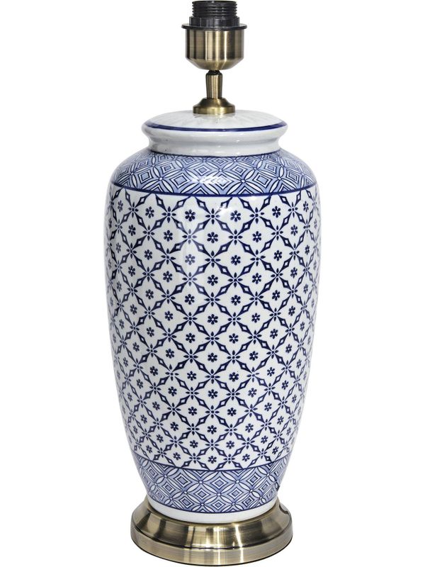 Li Jing Lampfot Blå 49cm | PR Home
